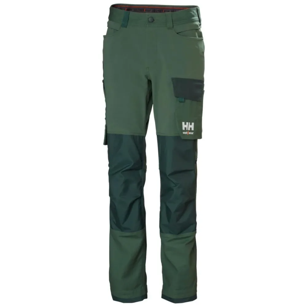 Helly Hansen Workwear Luna 4X 77597_474 Arbetsbyxa connect, dam Grön