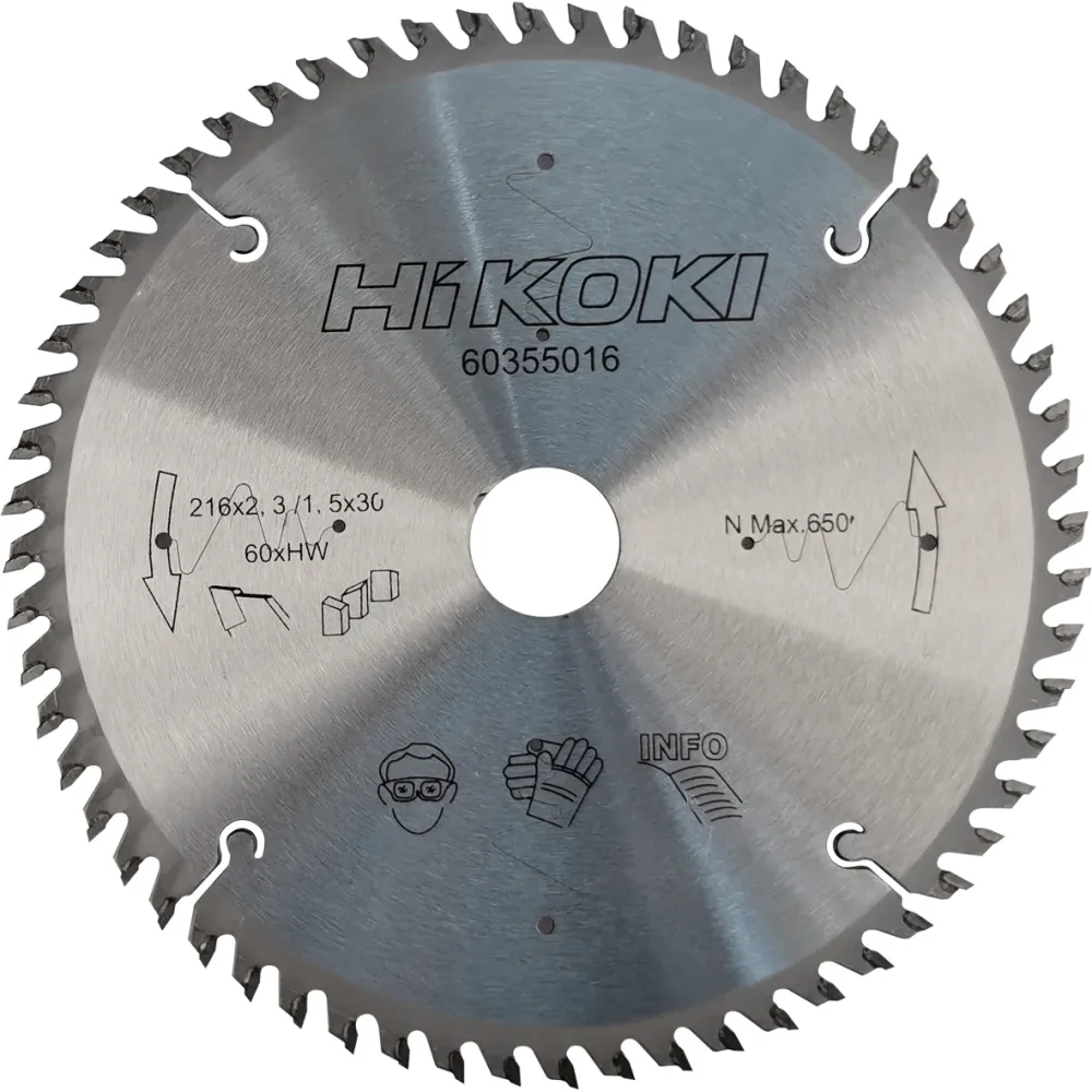 HiKOKI 60355016 Sågklinga 216x2,3 60T