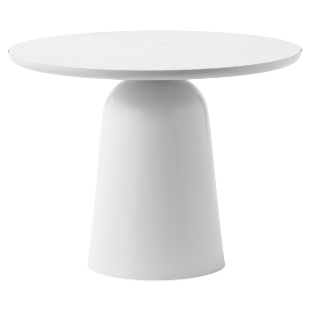 Turn justerbart bord Ø55 cm, Varmgrå