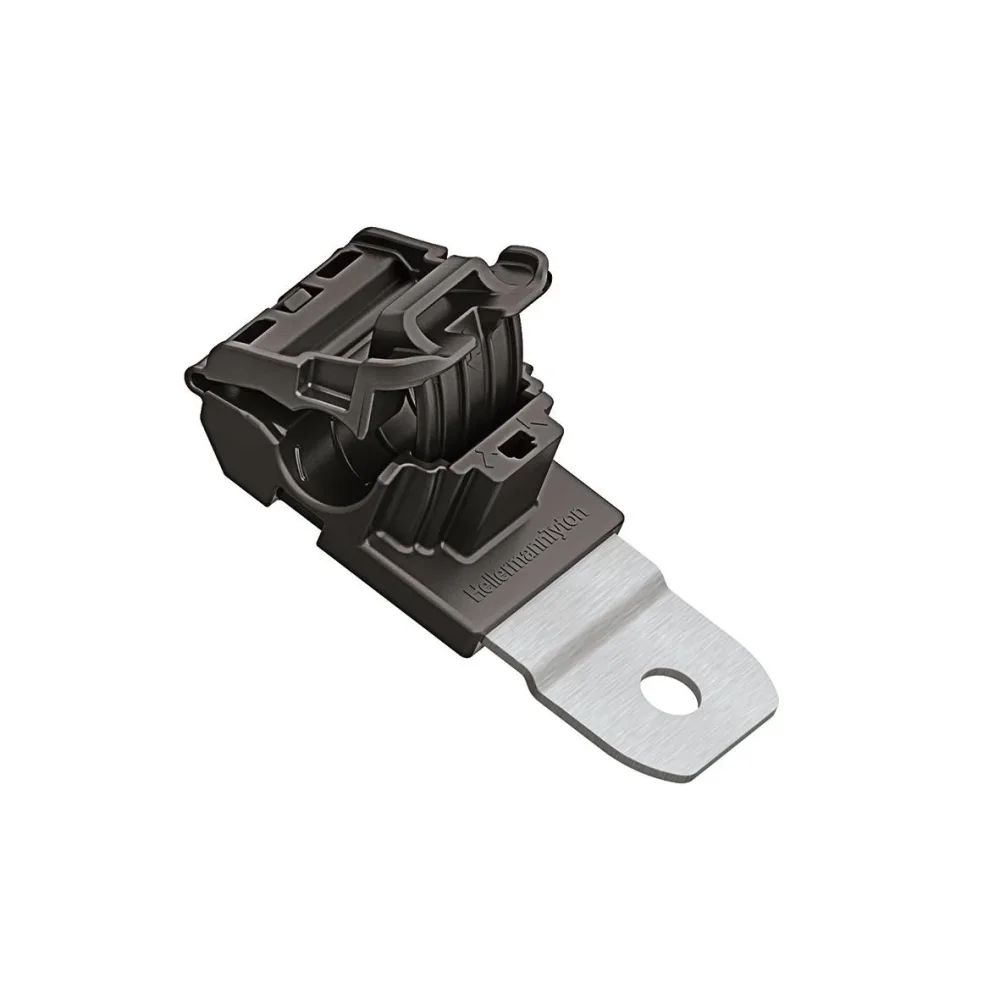 Hellermann Tyton 151-01673 Kabelklämma sluten, svart 36-51 mm, 3-pack