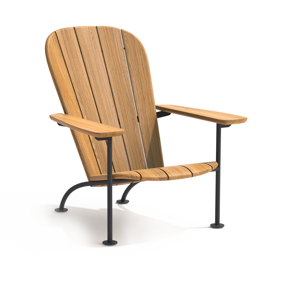 Böste loungestol, Teak