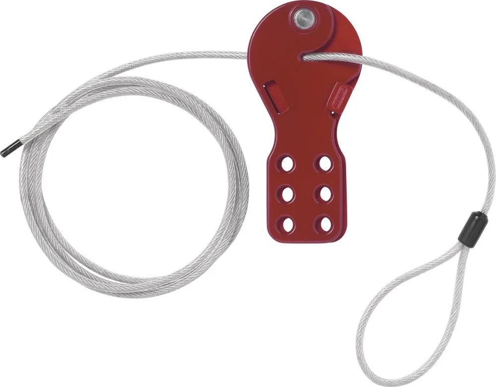 ABUS 468335 Saxlås med vajer
