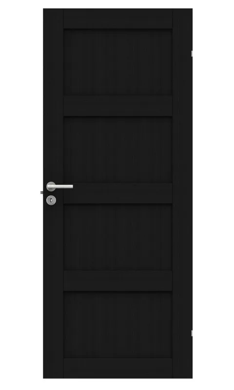 Swedoor Unique 04L Innerdörr svart ek 925x2040 mm - Bild 2