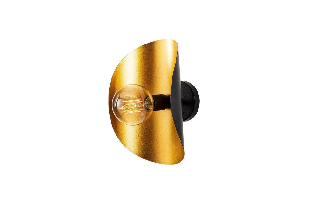 Vägglampa Sugana Giada Svart / Rany