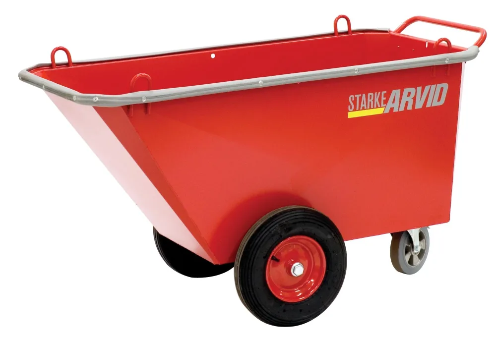 Starke Arvid 25000PU Fodervagn 200 l Punkteringsfria hjul