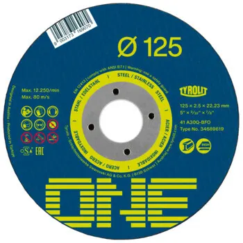 Tyrolit ONE Kapskiva rak, 2IN1 178x1,6 mm