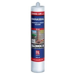 Våtrumssilikon 514 Dana Lim Transparent 300ml