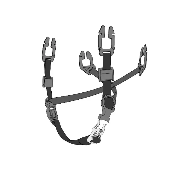 MSA GA90047 Hakband 4-punkt
