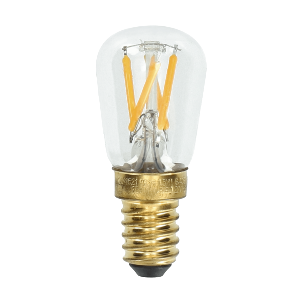 LED päronformad ljuskälla E14, 2500K 90lm 1,5-1,7W, 1-pack