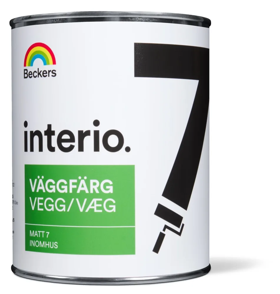 Beckers Interio 7 Väggfärg matt Valfri kulör