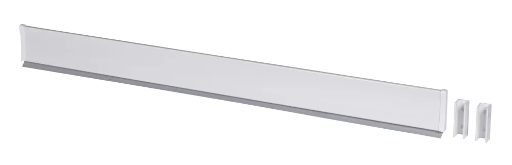 Leijma 8109 Duschsarg rak, vit 110 cm