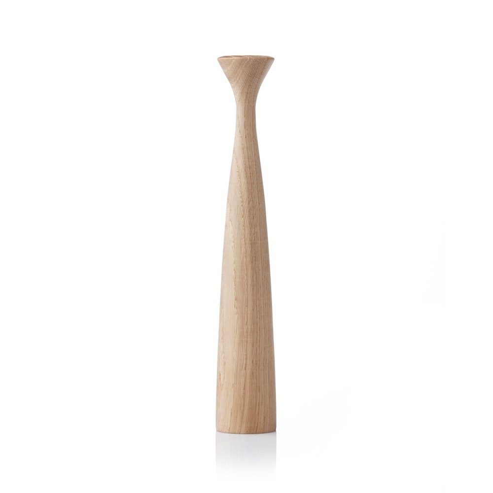 Blossom Rose ljusstake, obehandlad ek