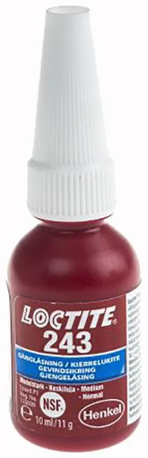 Loctite 243 Gänglåsning medelhög styrka 50 ml - Bild 2