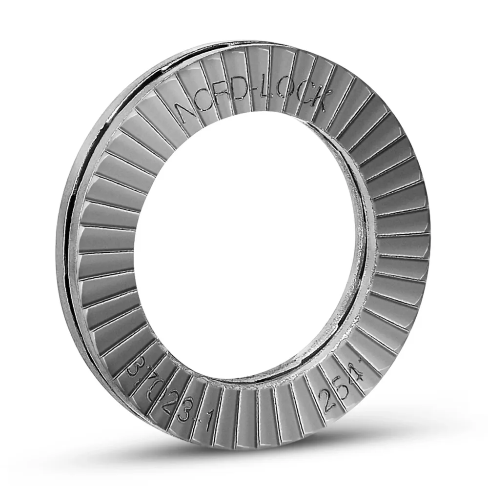 Nord-Lock 2586 Låsbricka SYRAFAST SMO254, DIN 25201 6,5 x 13,5 x 2,2 mm, 200-pack - Bild 2