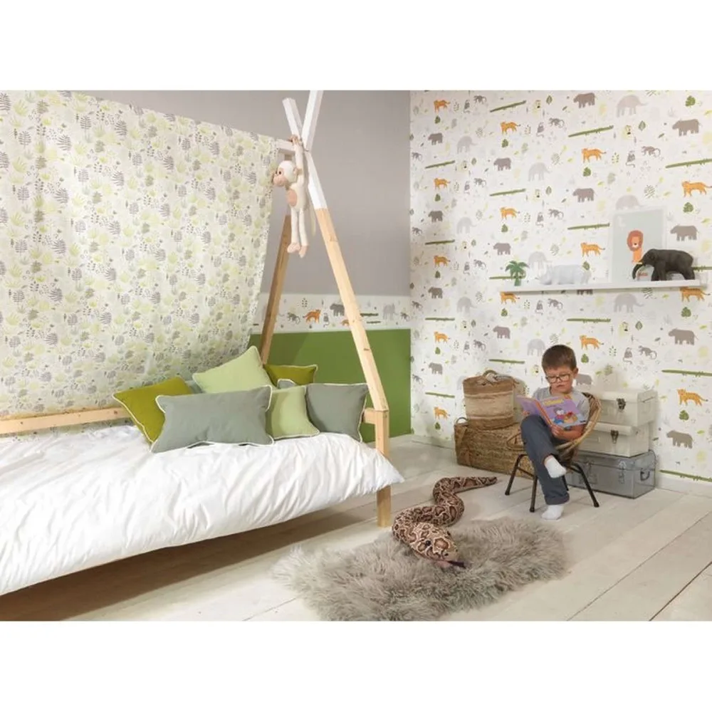 Happy Dreams Savanna Kaki Hpdm82727304 Tapet | Stuvbutiken - Bild 3