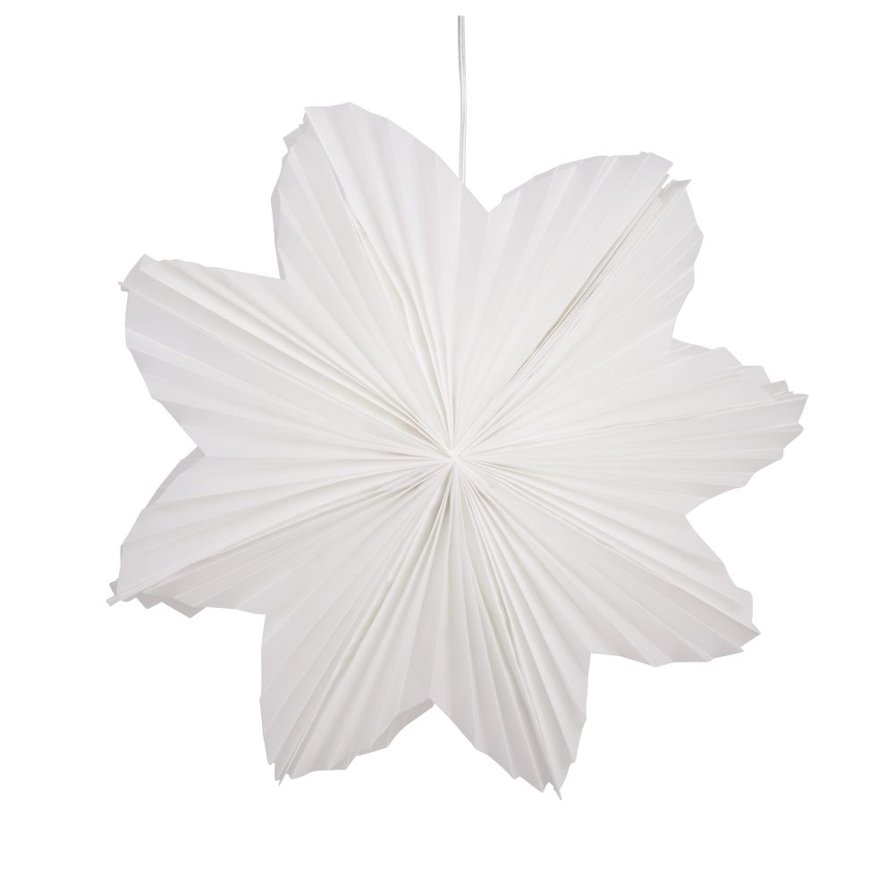 Daisy adventsstjärna Ø60 cm, Vit