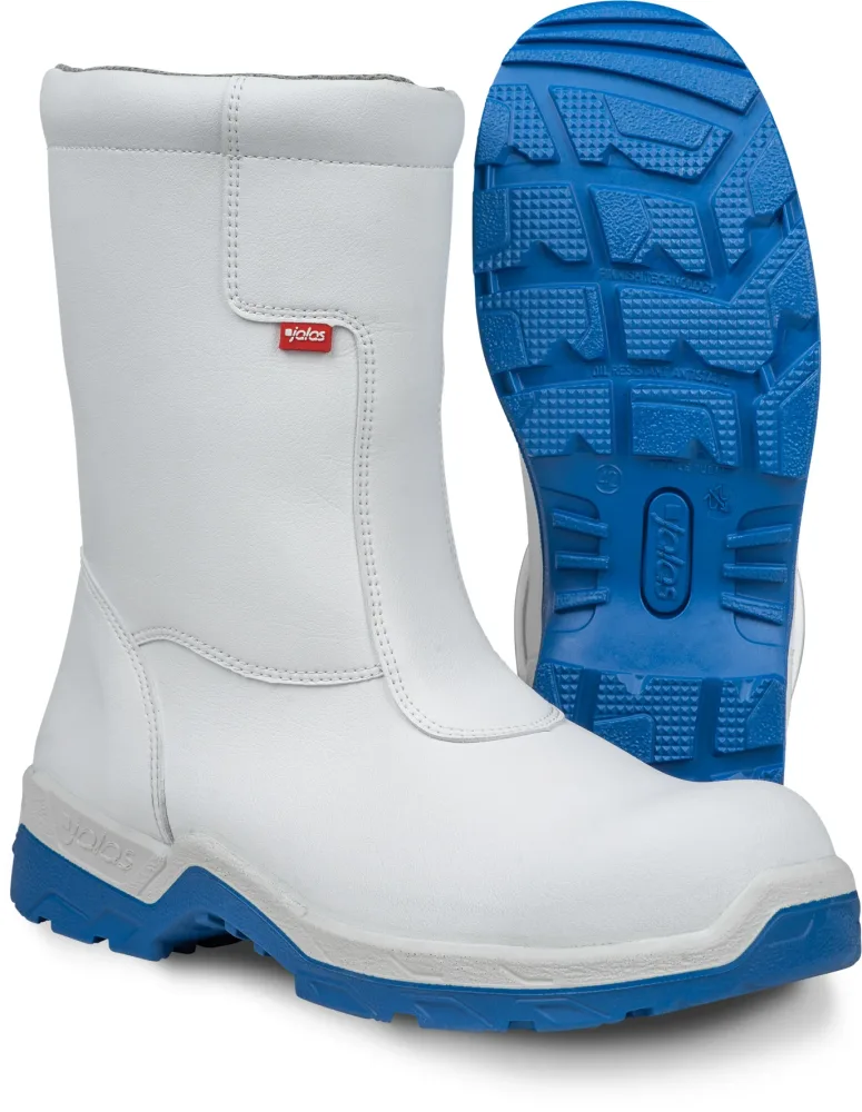 Jalas Clean 1440 Skyddsstövel vit/blå, S2, ESD 35