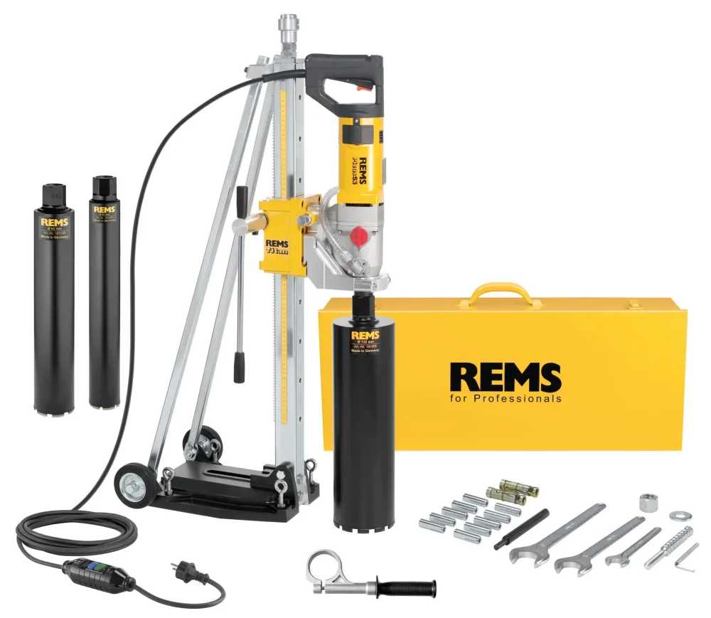 REMS Picus S3 Diamantborrmaskin med väska och borrstativ, 2200 W