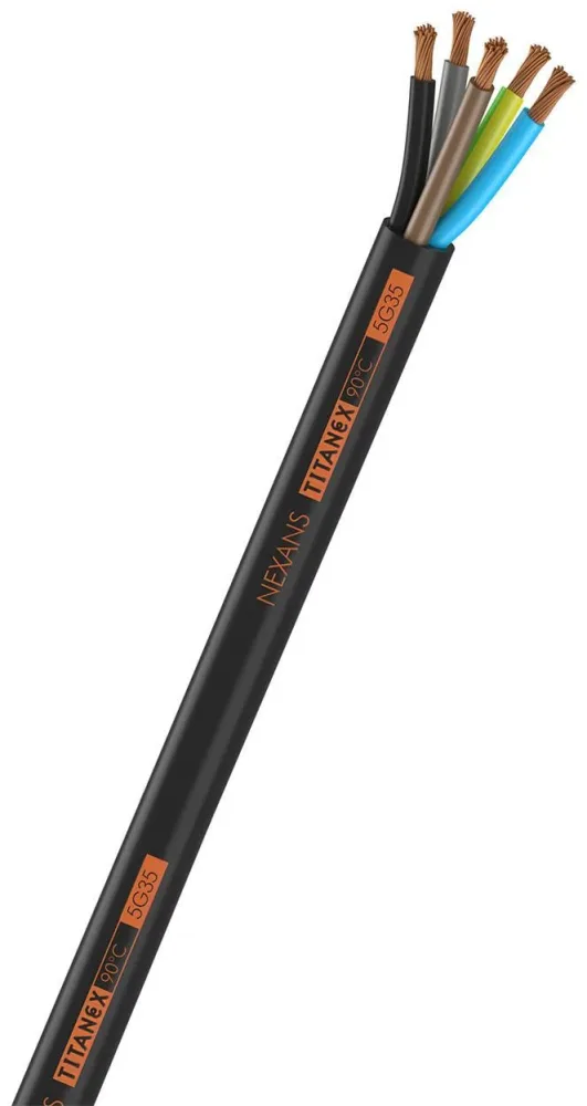 Nexans Titanex Anslutningskabel H07RN-F, 450/750 V 4G1,5 mm² - Bild 2