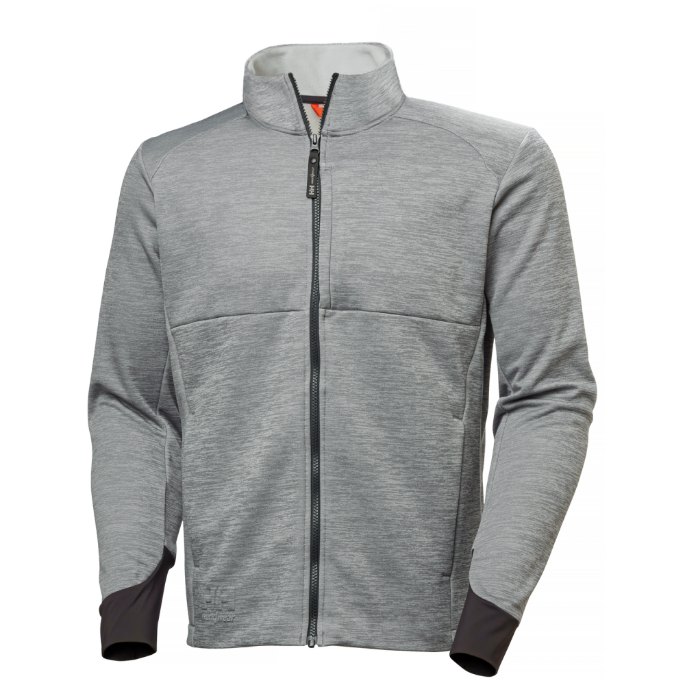 TRÖJA 77556 TECH GRÅMELERAD 3XL