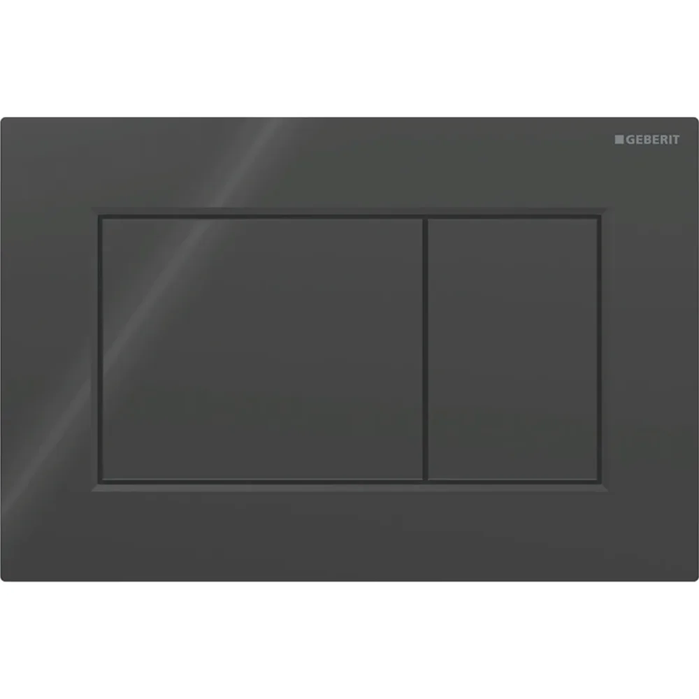 Geberit Sigma 01 Square Spolplatta plast Svart - Bild 2