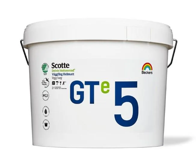 Beckers Scotte GTe 5 Grund- och täckfärg helmatt Vit
