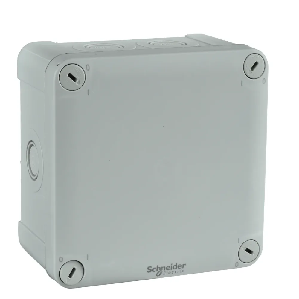 Schneider Electric ENN05093 Kopplingsdosa grå, knock-outs, utvändig 225x175x100 mm