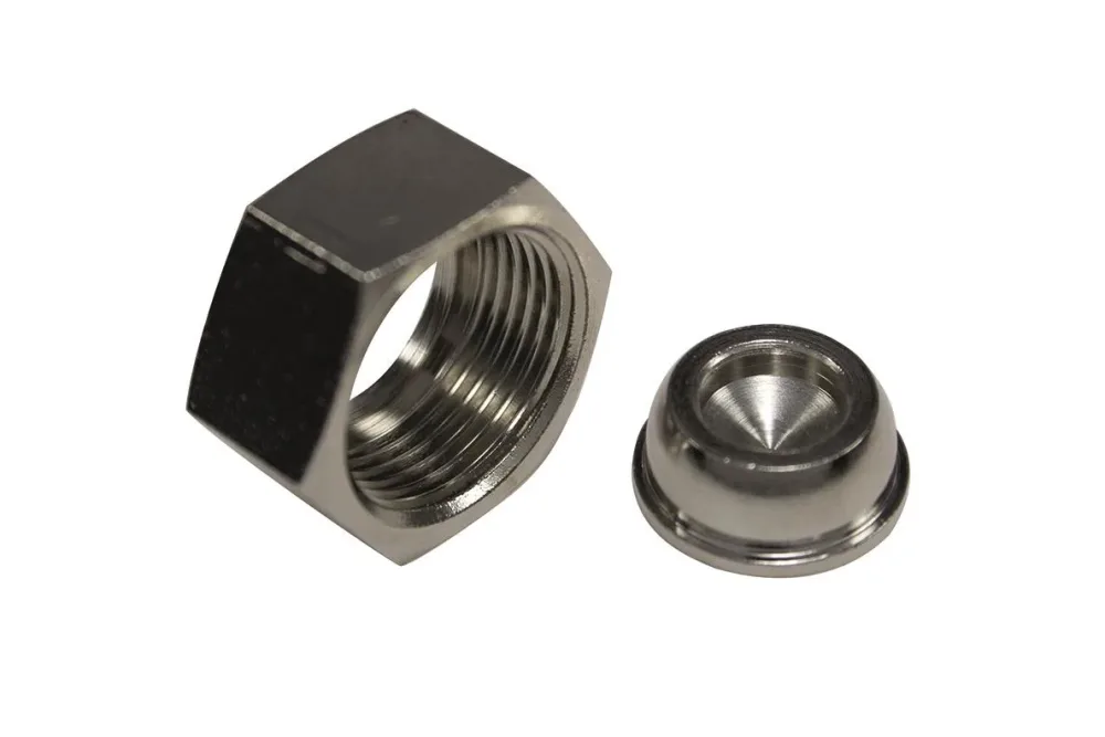 Ezze 4820212 Radiatorventilhuv förkromad DN 20