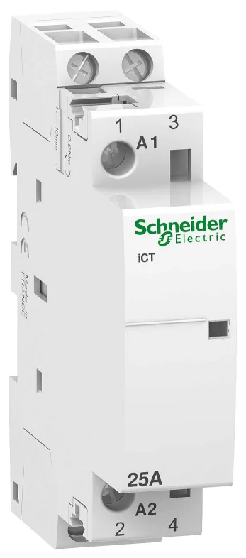 Schneider Electric A9C20834 Kontaktor ICT, 25A 4-pol, 240V 4SL