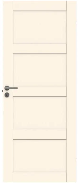 Swedoor Unique 04L Innerdörr svart ek 925x2040 mm