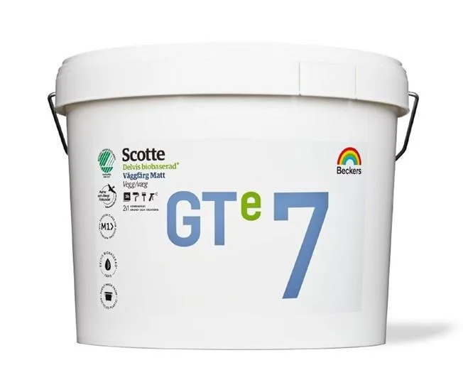 Beckers Scotte GTe 5 Grund- och täckfärg helmatt Vit - Bild 2