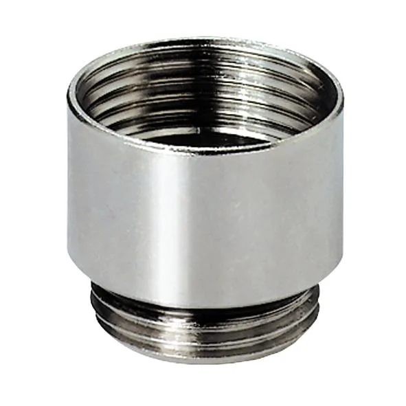 Rutab 1476488 Förstoringsmuff liten yttergänga, mässing M63 x PG48