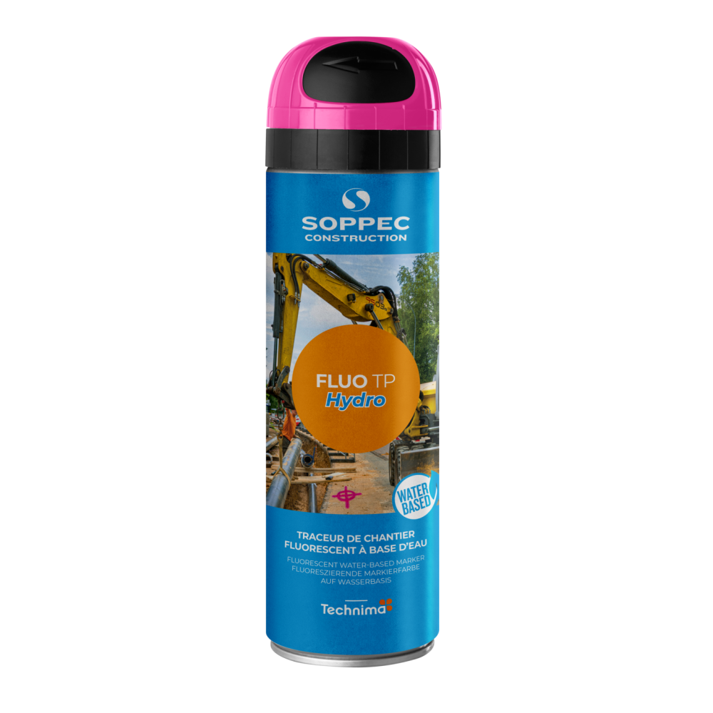 MÄRKFÄRG FLUO TP HYDRO SOPPEC CERISE 500 ML