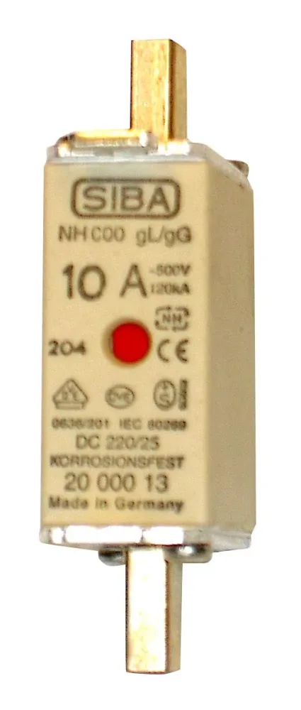 SIBA 2000013.50EL Knivsäkring C000, gL/gG 50 A