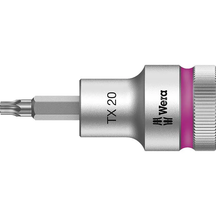 Wera 8767 C HF Torxhylsa 1/2" TX 55, 60 mm lång