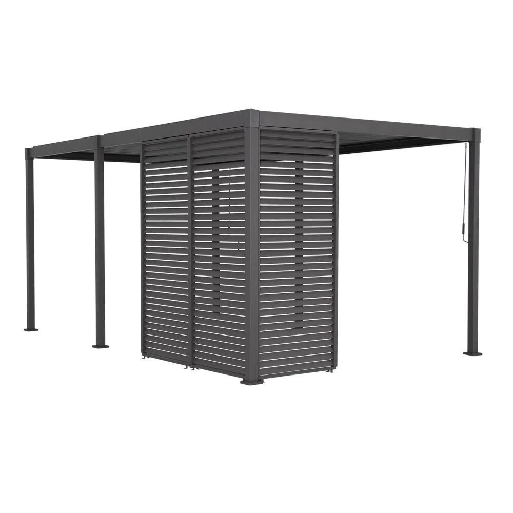 Lamellvägg för gazebo Mirador-80/88,