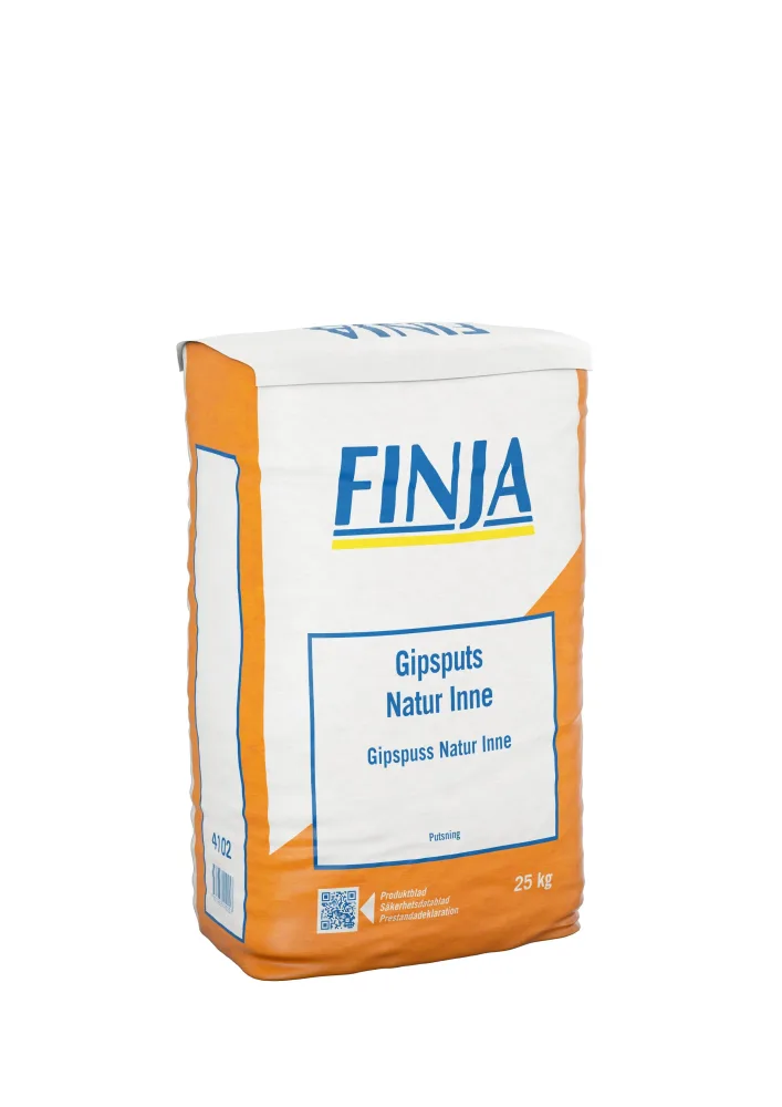 Finja 5541025 Gipsbruk 25 kg, för inomhusbruk
