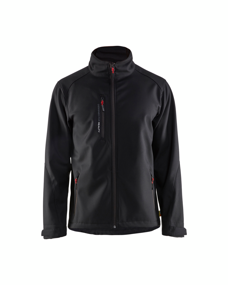 SOFTSHELLJACKA 4752 2516 BLACK L