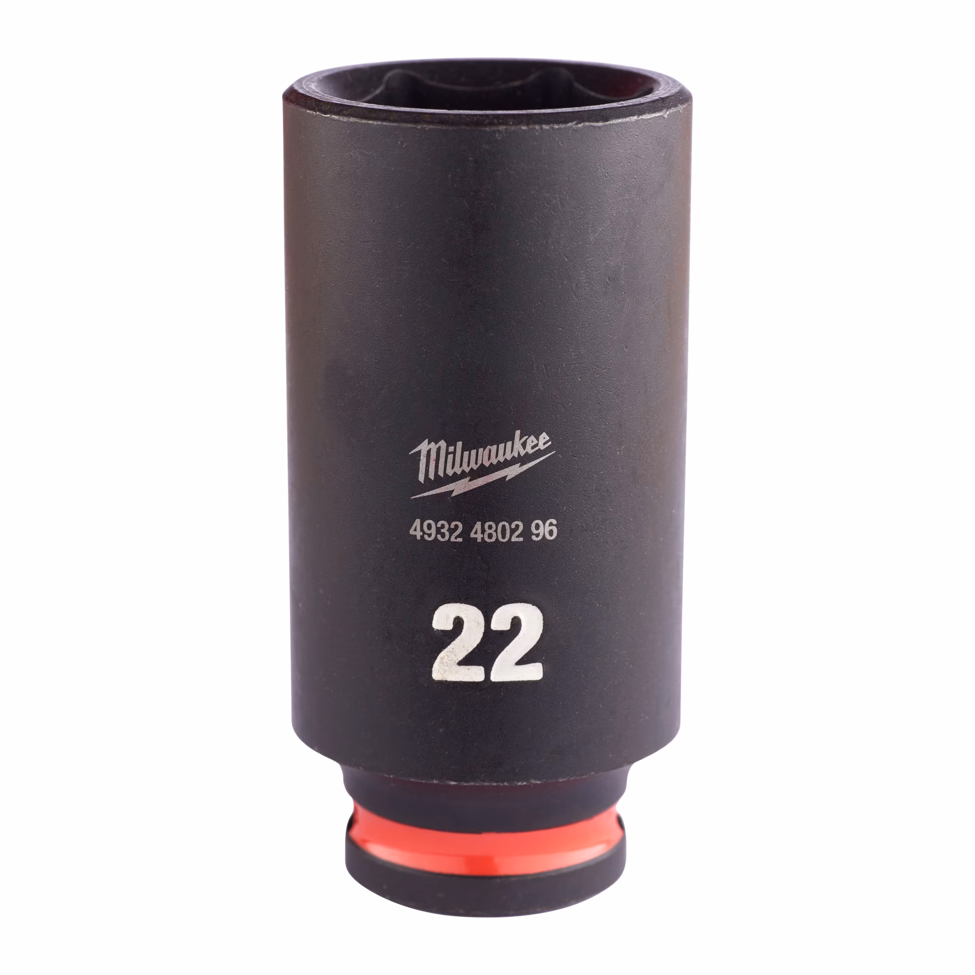 Kjøp Milwaukee Krafthylse shockwave impact duty, 3/8", 22 mm