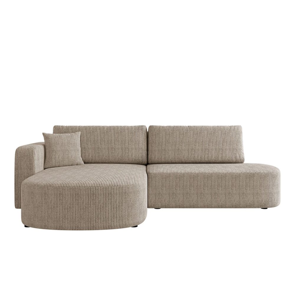 Pryda 4-sits Bäddsoffa divan vänster med förvaring