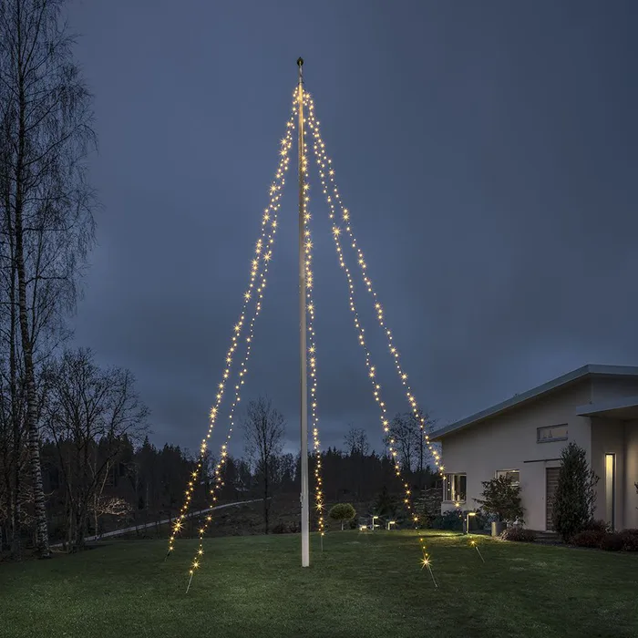 Konstsmide 4780-817 Flaggstångsslinga 5x100 st LED