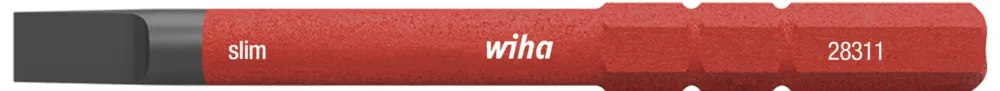 Wiha slimBit 34581 Bits spår, 75 mm, 1000 V 5,5x75 mm