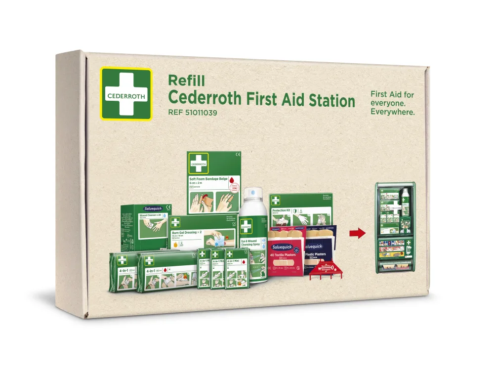 Cederroth 51011039 Refillpaket till första hjälpen-station