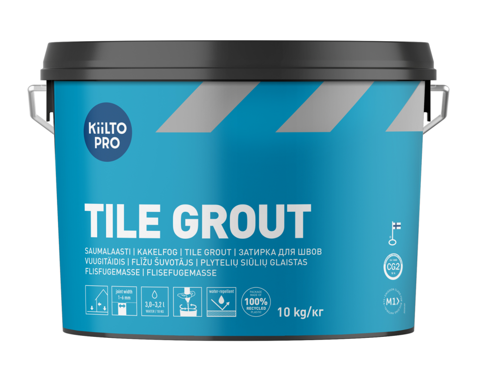 KAKELFOG KIILTO PRO 39 MARMORVIT 10KG