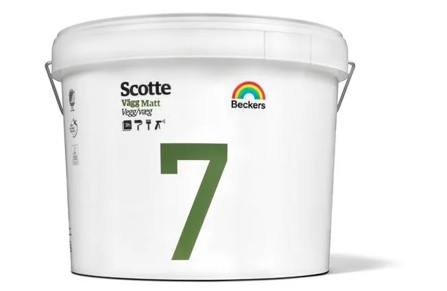 Beckers Scotte 7 Väggfärg matt Antikvit