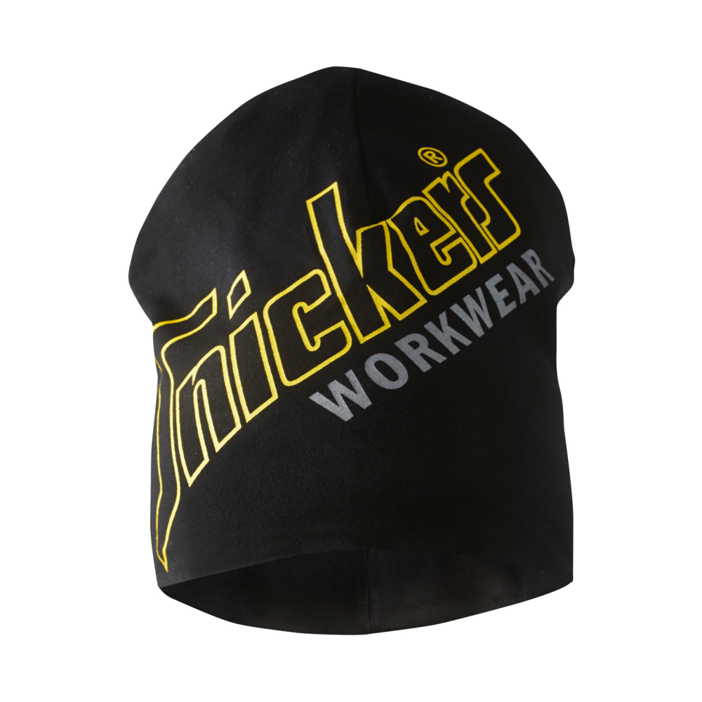 MÖSSA SNICKERS WORKWEAR BOMULLSBEANIE MED LOGO